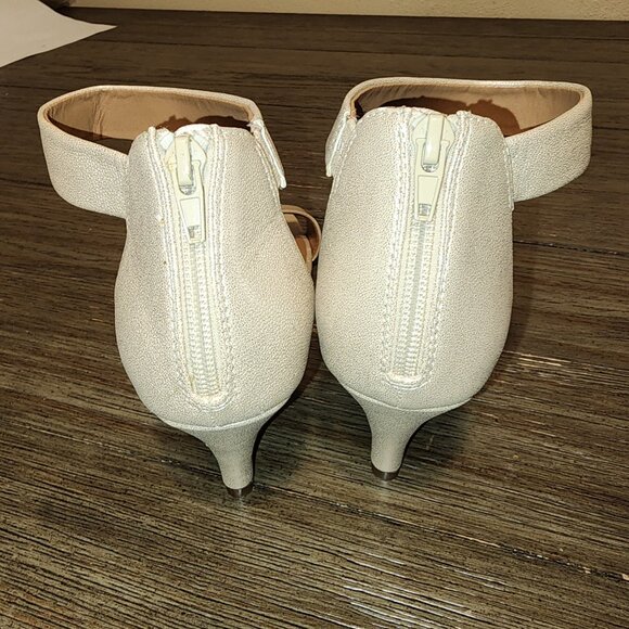 STYLE CO Women's Paycee Two-Piece Dress Sandals PLATINO 10M - Picture 9 of 13